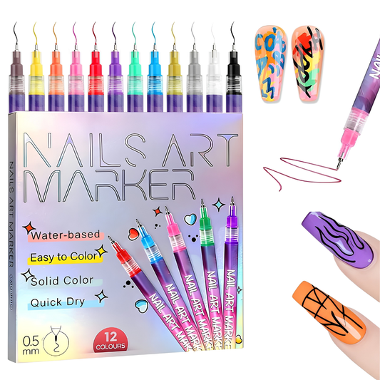 Galivo Nail Art Pen Set – Create Stunning, Salon-Style Designs at Home