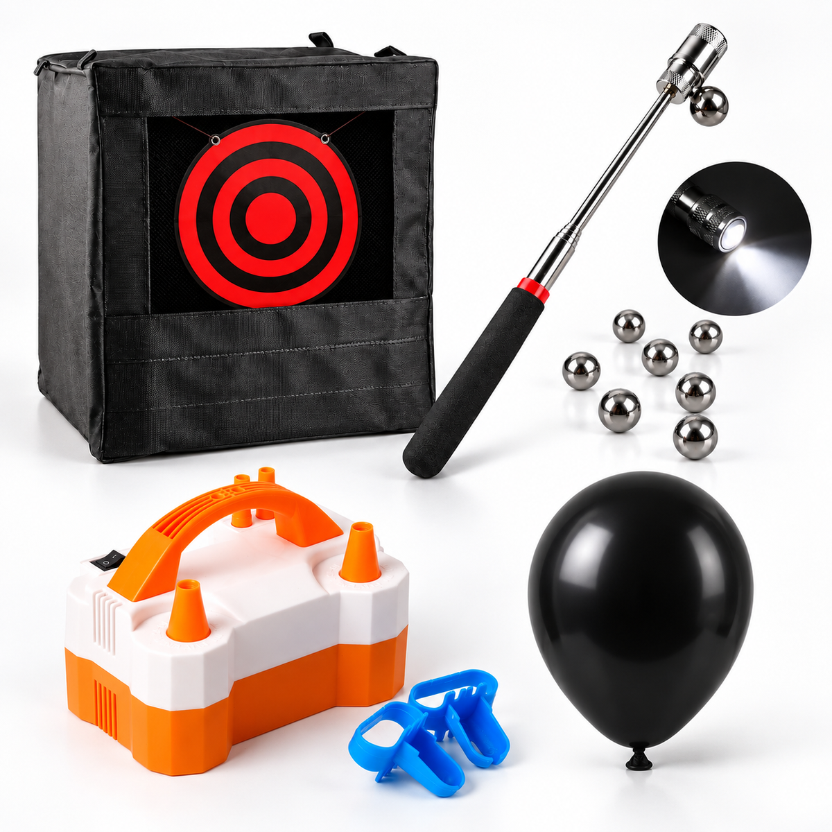 Galivo Slingshot Full Practice Combos Balloons & Target Box