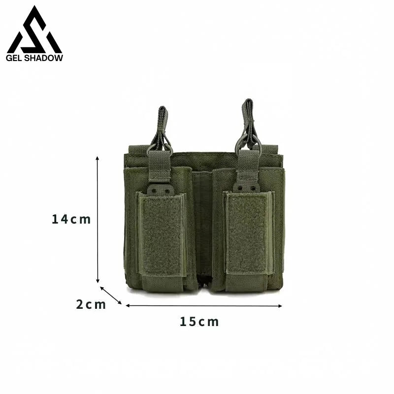 Galivo Tactical Dual Quick-Release Holster Pouch & Magazine Accessory Bag