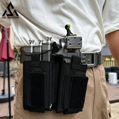 Galivo Tactical Dual Quick-Release Holster Pouch & Magazine Accessory Bag