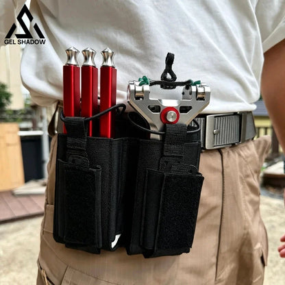 Galivo Tactical Dual Quick-Release Holster Pouch & Magazine Accessory Bag