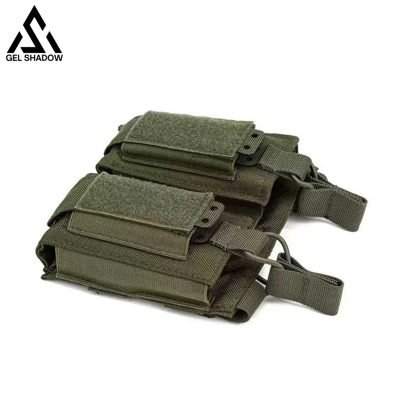 Galivo Tactical Dual Quick-Release Holster Pouch & Magazine Accessory Bag