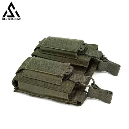 Galivo Tactical Dual Quick-Release Holster Pouch & Magazine Accessory Bag