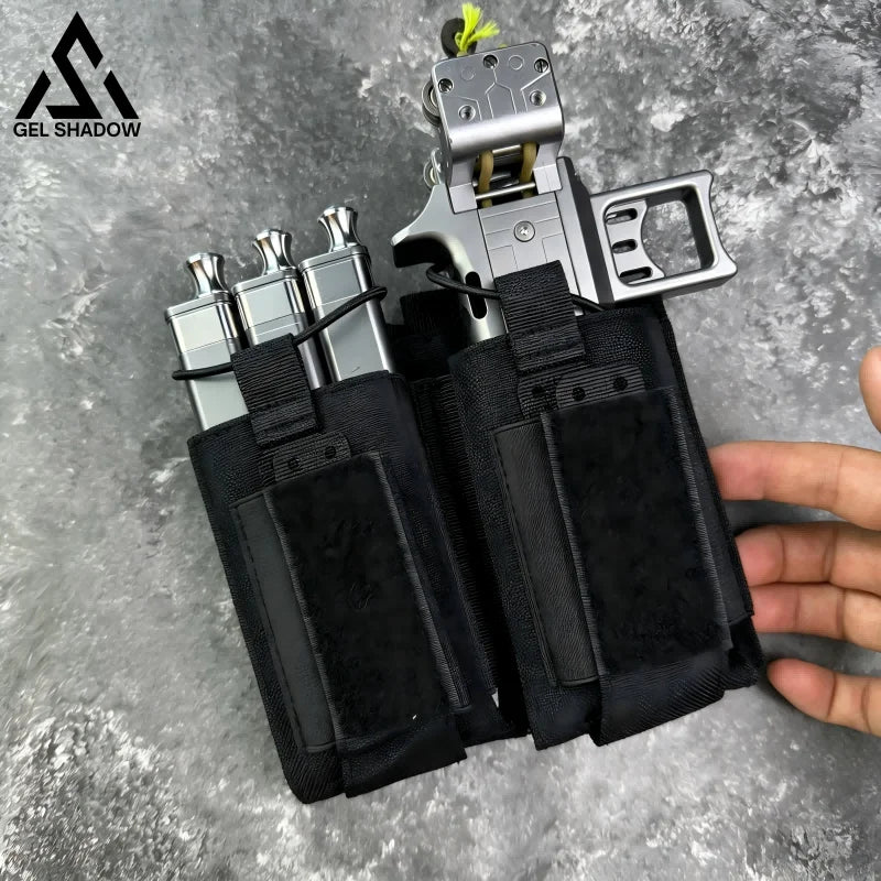 Galivo Tactical Dual Quick-Release Holster Pouch & Magazine Accessory Bag