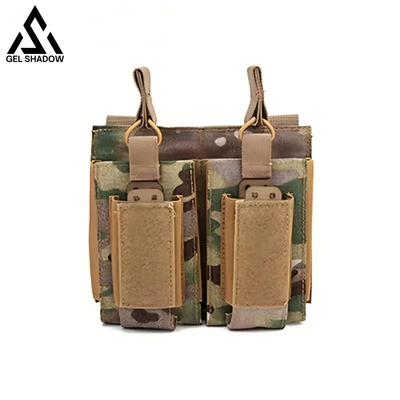 Galivo Tactical Dual Quick-Release Holster Pouch & Magazine Accessory Bag