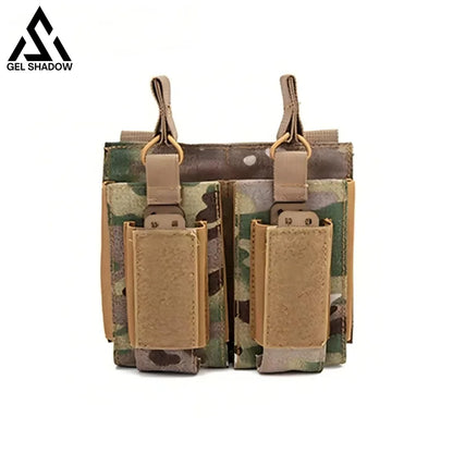 Galivo Tactical Dual Quick-Release Holster Pouch & Magazine Accessory Bag