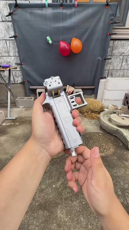 Galivo Semi-auto V5 Slingshot with Double Magazine 22 Shots CNC Aluminum Alloy